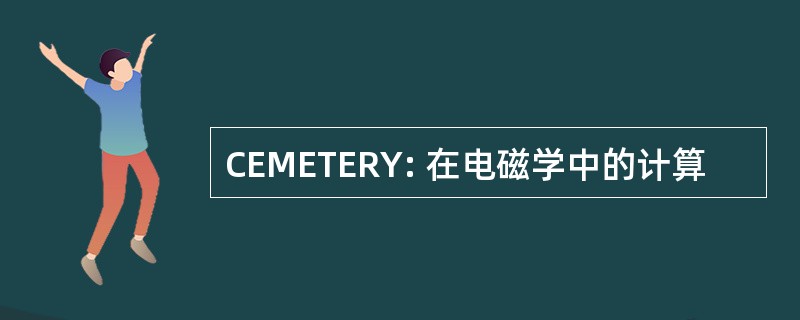 CEMETERY: 在电磁学中的计算