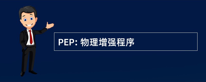 PEP: 物理增强程序