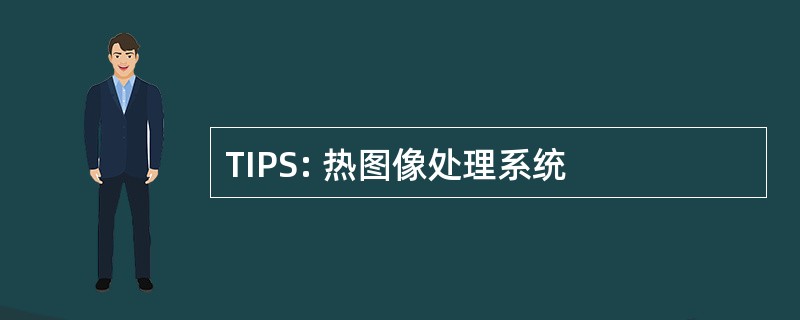 TIPS: 热图像处理系统