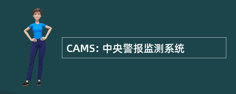 CAMS: 中央警报监测系统