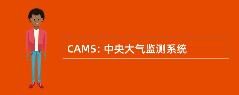 CAMS: 中央大气监测系统