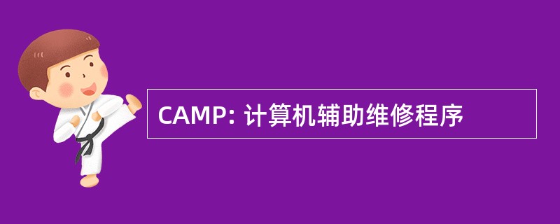 CAMP: 计算机辅助维修程序