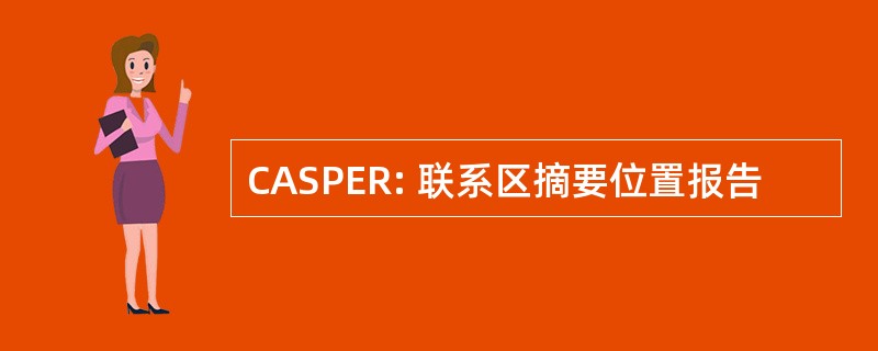 CASPER: 联系区摘要位置报告