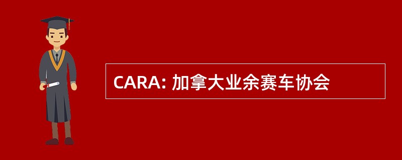 CARA: 加拿大业余赛车协会