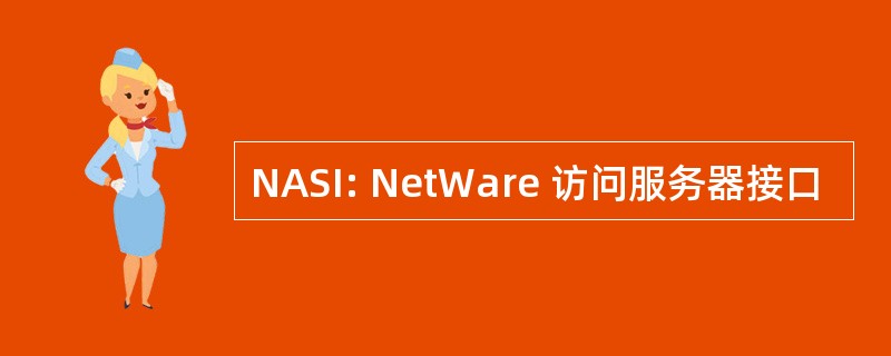 NASI: NetWare 访问服务器接口