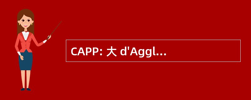 CAPP: 大 d&#039;Agglomeration de 加索尔-比利牛斯