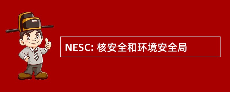 NESC: 核安全和环境安全局