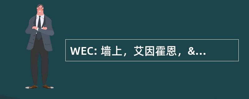 WEC: 墙上，艾因霍恩，& Chernitzer，PC