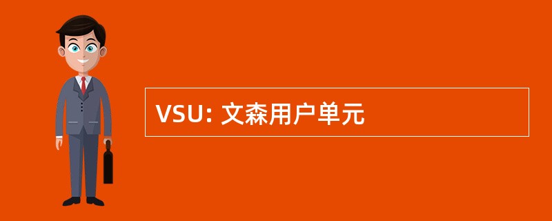 VSU: 文森用户单元