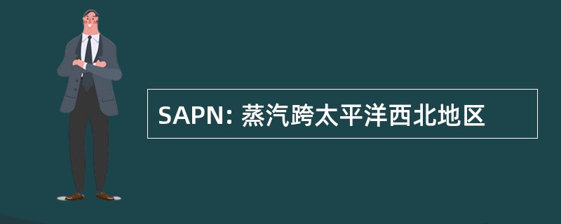 SAPN: 蒸汽跨太平洋西北地区