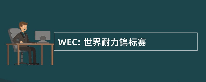 WEC: 世界耐力锦标赛