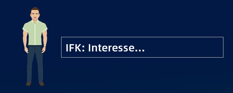 IFK: Interessenverband Freiberuflicher Krankengymnastinnen