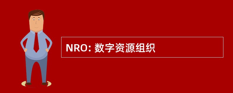 NRO: 数字资源组织