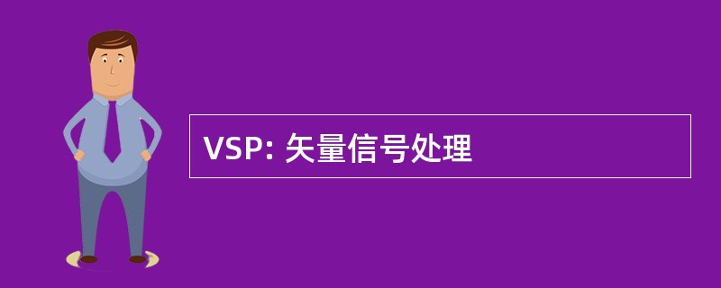 VSP: 矢量信号处理