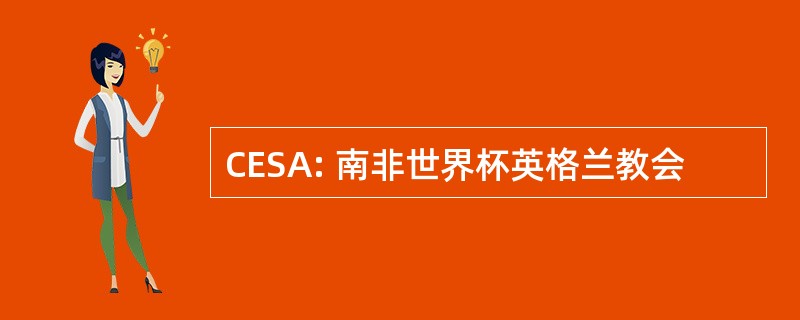 CESA: 南非世界杯英格兰教会