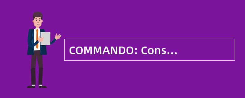 COMMANDO: Conseil des Ombres