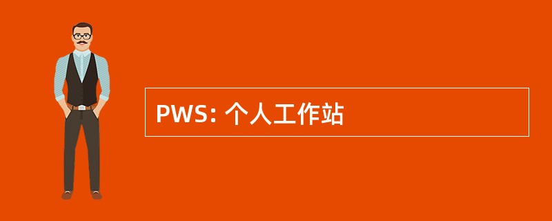 PWS: 个人工作站