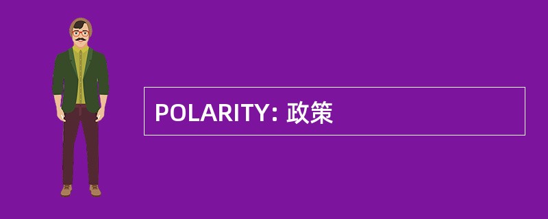 POLARITY: 政策