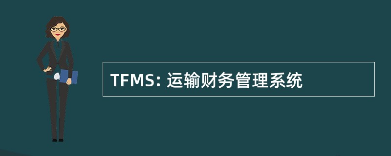 TFMS: 运输财务管理系统