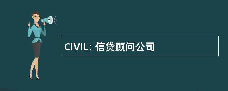 CIVIL: 信贷顾问公司