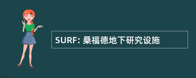 SURF: 桑福德地下研究设施