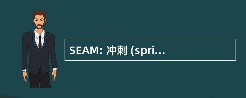 SEAM: 冲刺 (sprint) 的企业应用程序消息传递