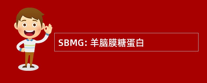 SBMG: 羊脑膜糖蛋白