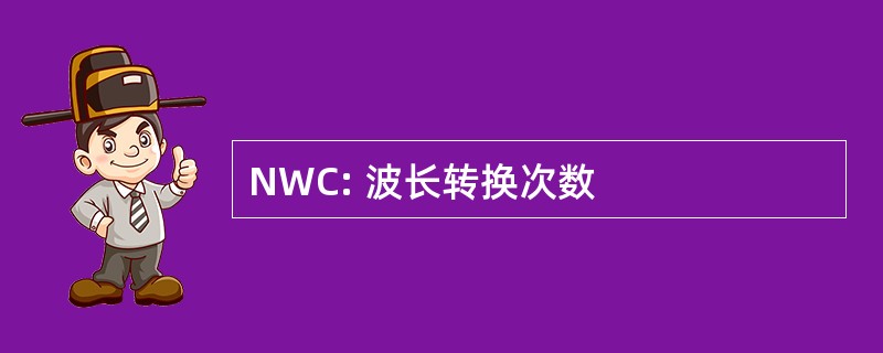 NWC: 波长转换次数