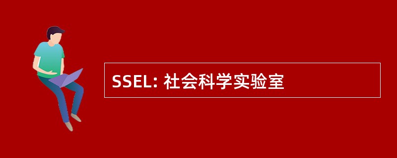 SSEL: 社会科学实验室