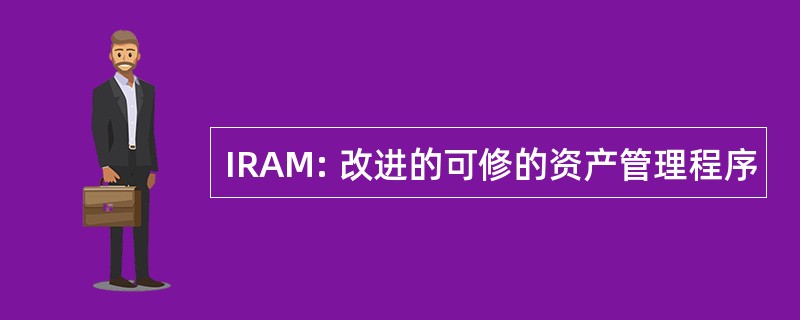 IRAM: 改进的可修的资产管理程序