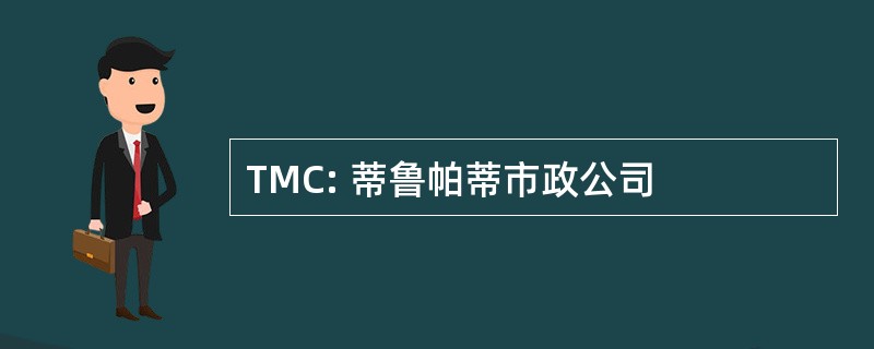 TMC: 蒂鲁帕蒂市政公司