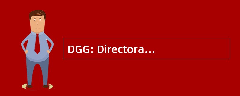 DGG: Directoraat 督 Goederenvervoer