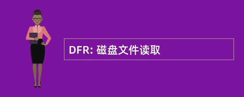 DFR: 磁盘文件读取