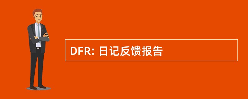 DFR: 日记反馈报告