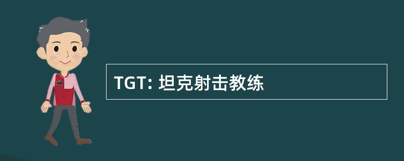 TGT: 坦克射击教练