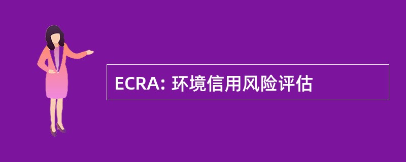 ECRA: 环境信用风险评估