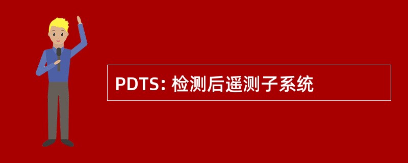 PDTS: 检测后遥测子系统