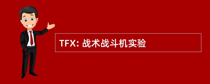 TFX: 战术战斗机实验