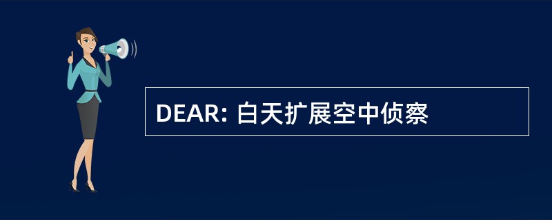 DEAR: 白天扩展空中侦察