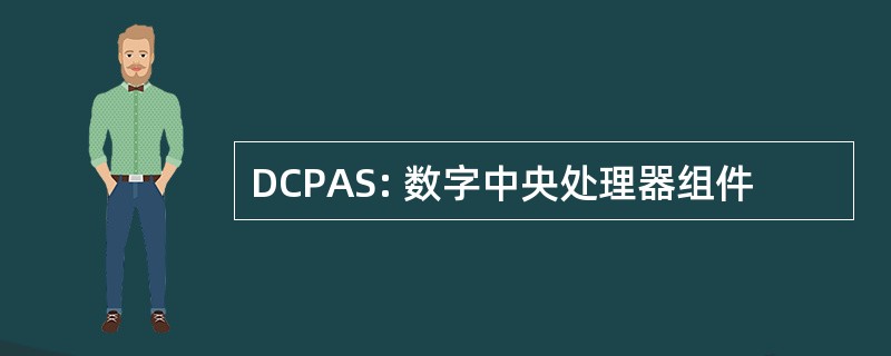 DCPAS: 数字中央处理器组件