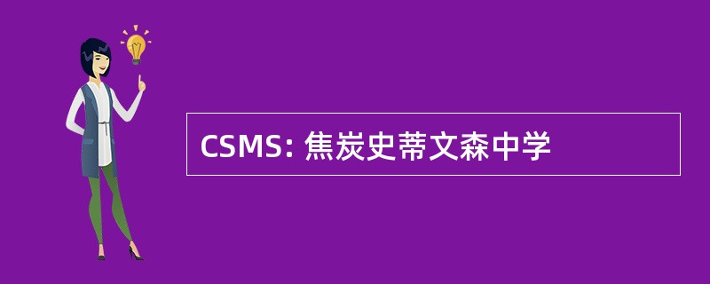 CSMS: 焦炭史蒂文森中学