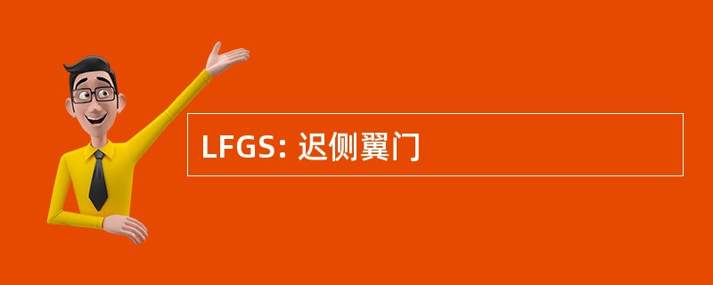 LFGS: 迟侧翼门