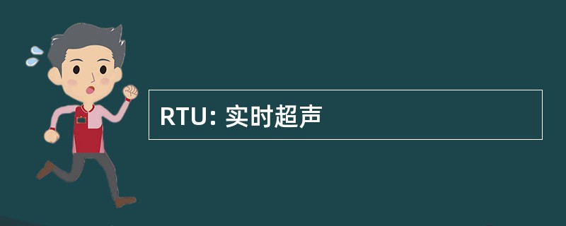 RTU: 实时超声