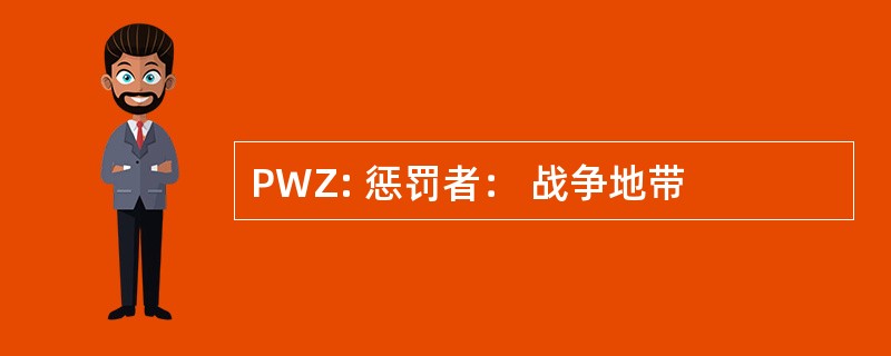 PWZ: 惩罚者： 战争地带