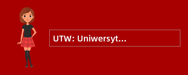 UTW: Uniwersytetu Trzeciego Wieku