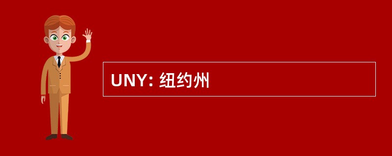 UNY: 纽约州