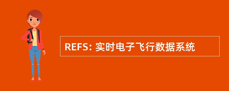 REFS: 实时电子飞行数据系统