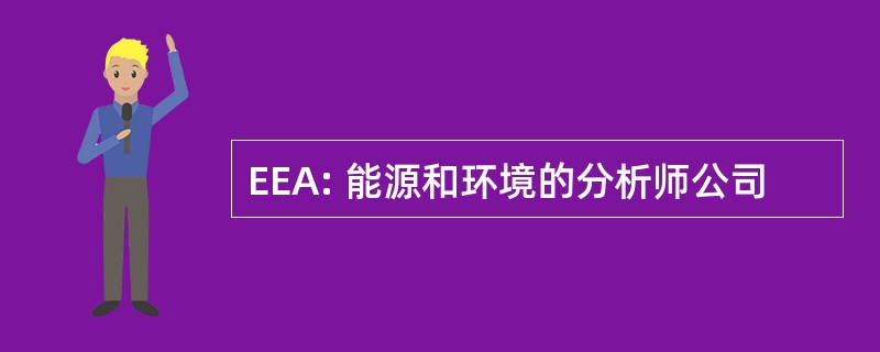 EEA: 能源和环境的分析师公司