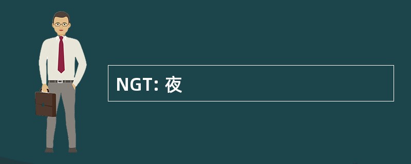 NGT: 夜