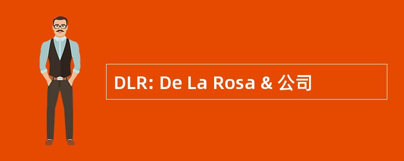 DLR: De La Rosa & 公司